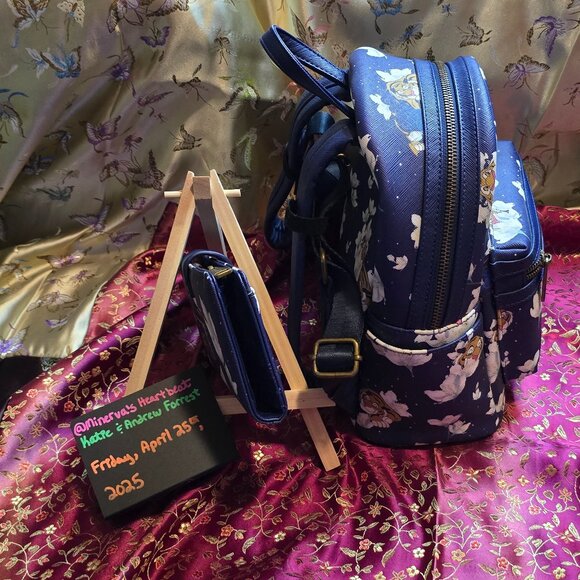 Loungefly Disney Aladdin Raja Starry Night Mini Backpack + Wallet Set main image 5